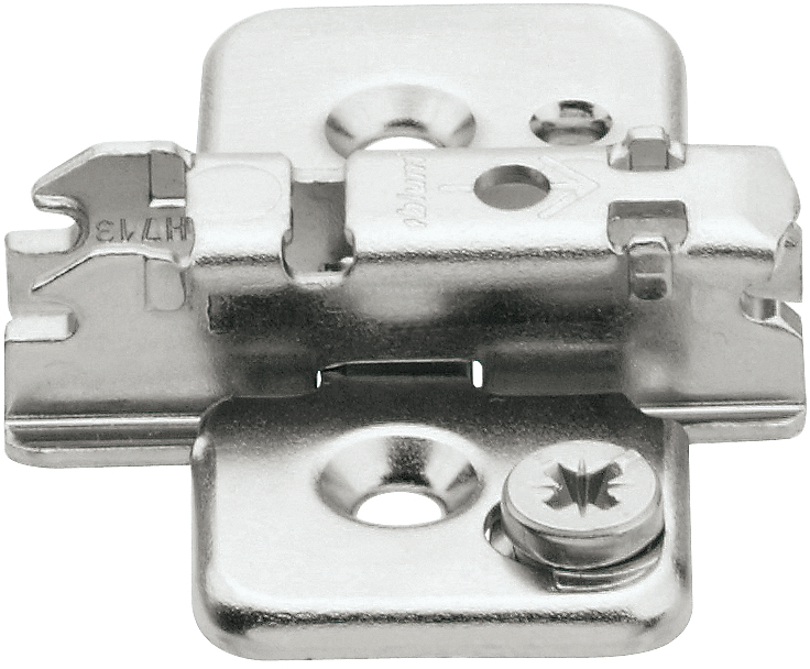 0mm HV Eckanschlag A:28 mm 174E630 Blum Expando-Clip-Montageplatte vorm.Spreizd 