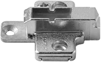 Blum Clip-Montageplatte f. Systemschr. HV 6mm Distanz Kreuzform vern., 175H9160