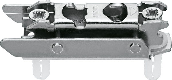 Blum Clip-Montageplatte HV 3mm Distanz, Exzenterhöhenverstellung 177H3130E