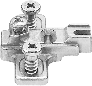 Blum Modul-Montageplatte f Stollenscharnier mit vorm. Schraube inkl. HV 199.8130